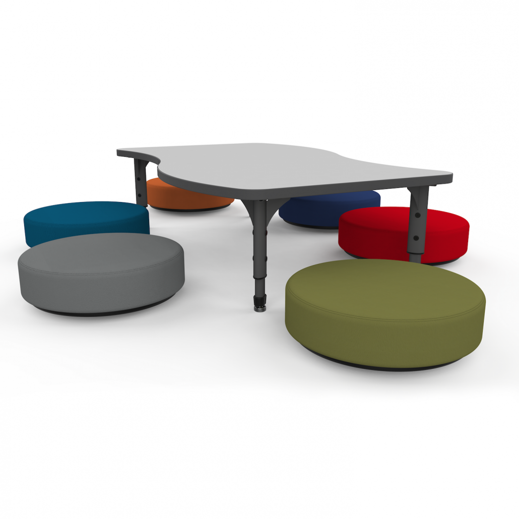 Wave  Floor Table