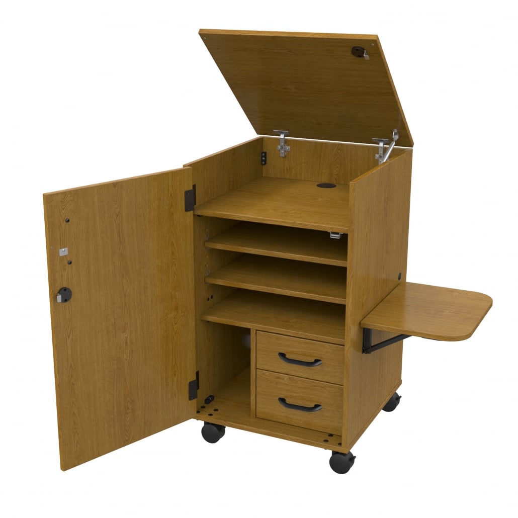 Mobile Stereo Cabinet