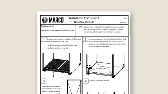 Bandstor Installation